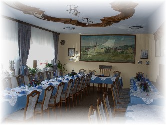 Für Festlichkeiten unser Nebenzimmer